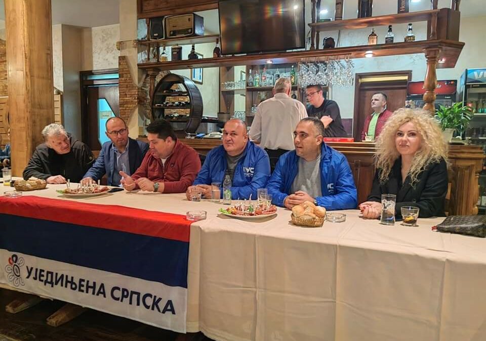 “Utrostručićemo broj poslanika” – održana tribina Ujedinjene Srpske u Nevesinju