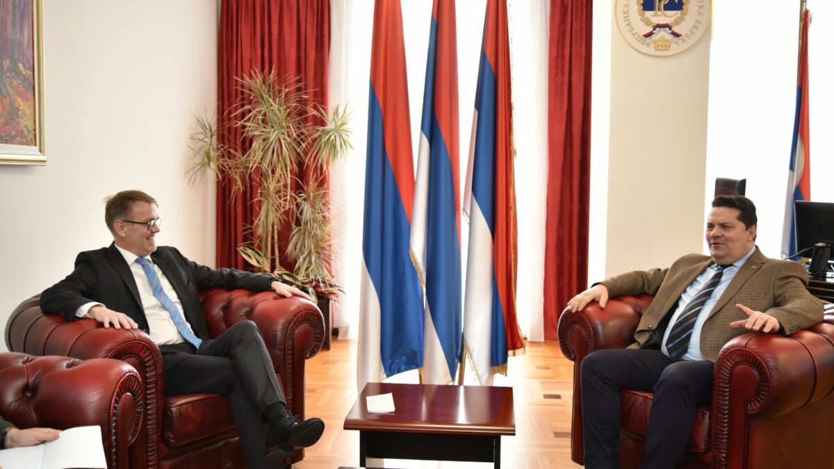 Predsjednik Stevandić razgovarao sa ambasadorom Kraljevine Norveške