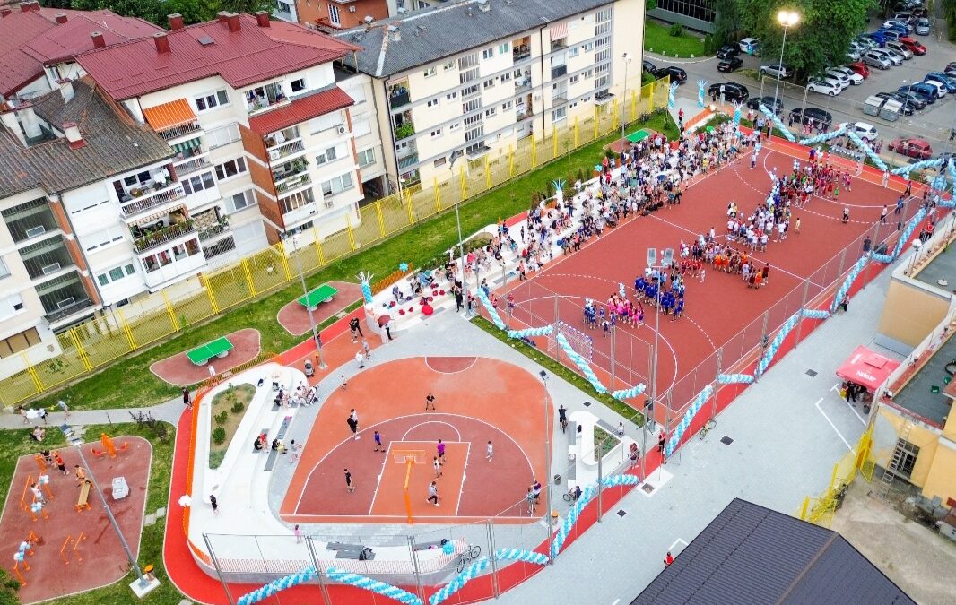 Otvoreni sportski tereni kod Sokolskog doma