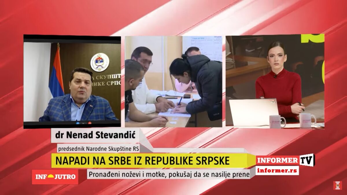 Stevandić: Srbi su integralni narod, opozicija koristi Republiku Srpsku kao alibi