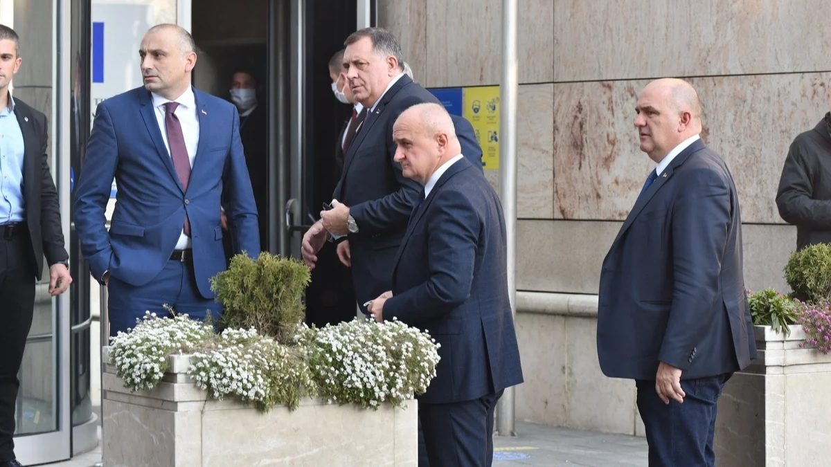 Dodik nakon pregovora u zgradi Delegacije EU: Tražimo da se poštuje suverenitet Republike Srpske