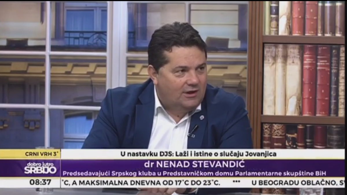 Nenad Stevandić: “Neće biti više vojnih vježbi u BiH dok se ne održi vojna vježba sa Srbijom”