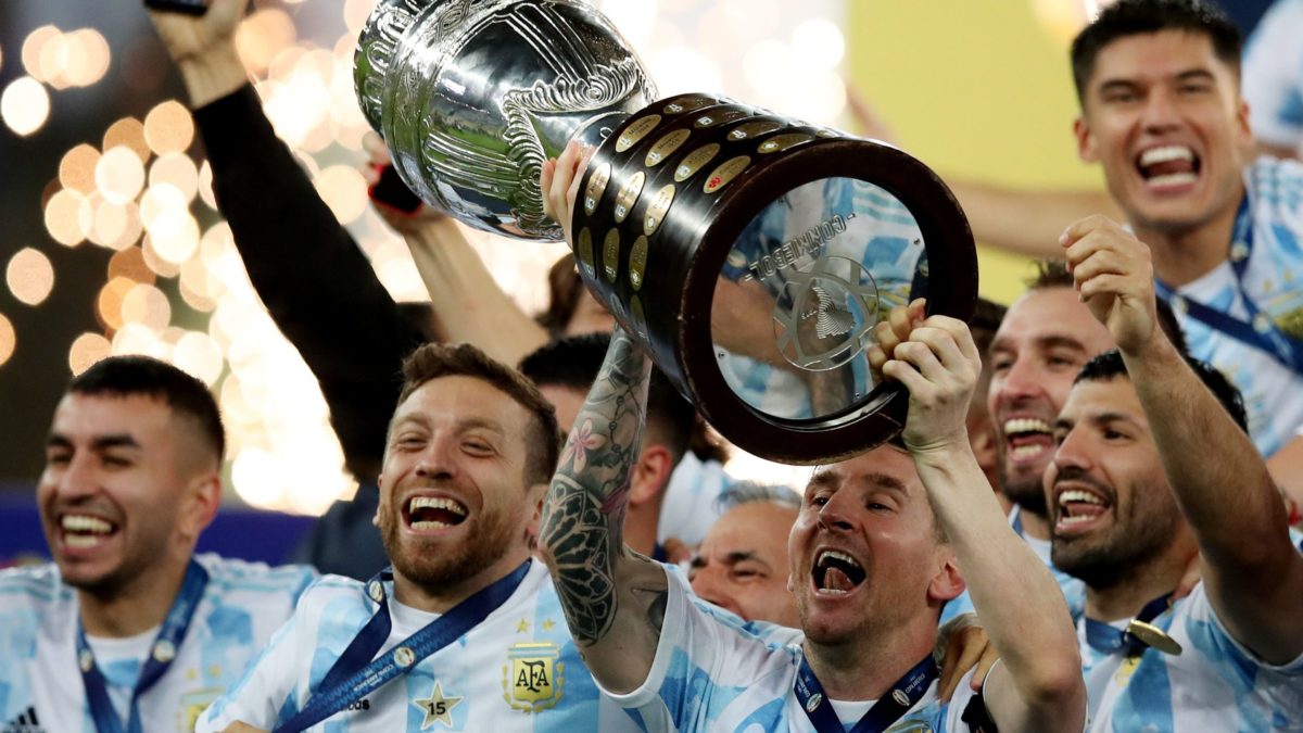 Mesi osvojio trofej sa Argentinom