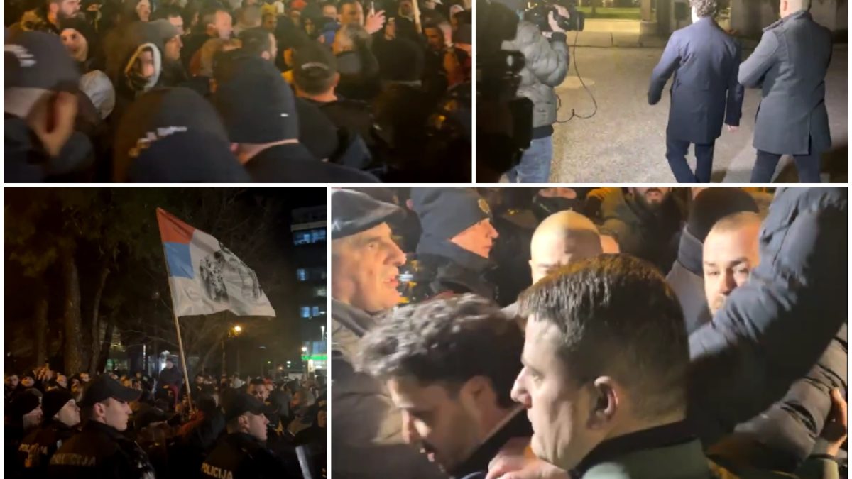 Demonstranti izvrijeđali Abazovića na protestima protiv formiranja nove vlade u Crnoj Gori