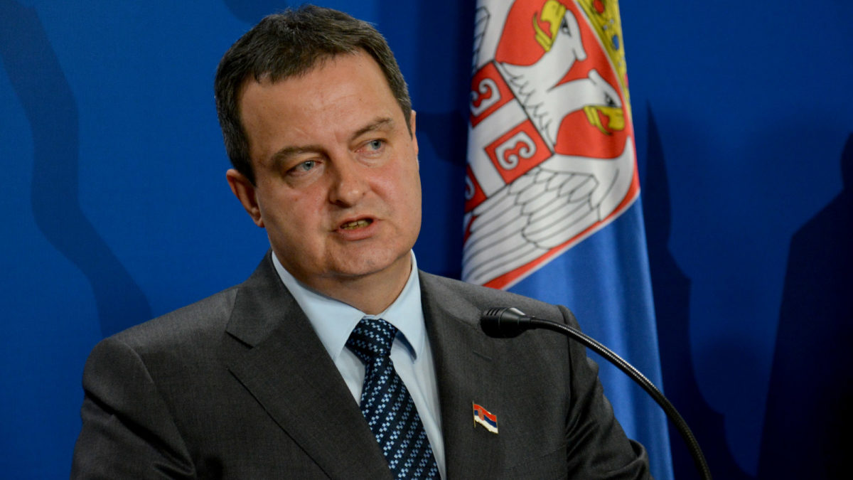 Dačić: Nije bilo izraženih pritisaka na Srbiju