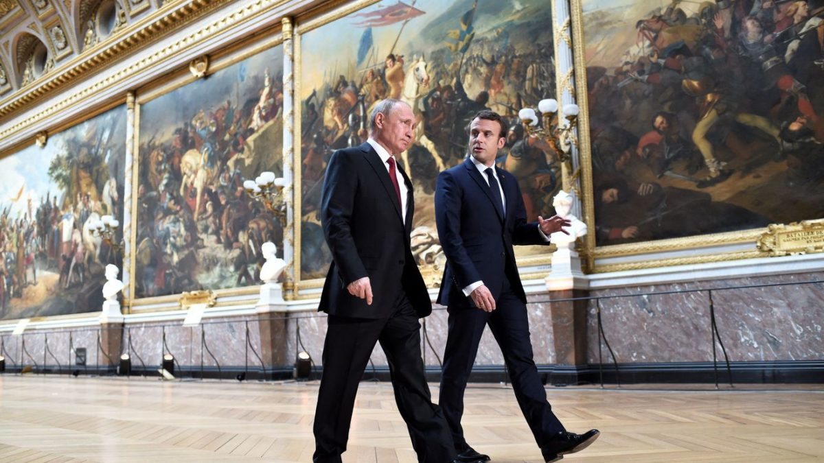 Macron s Putinom, Scholz kod Bidena