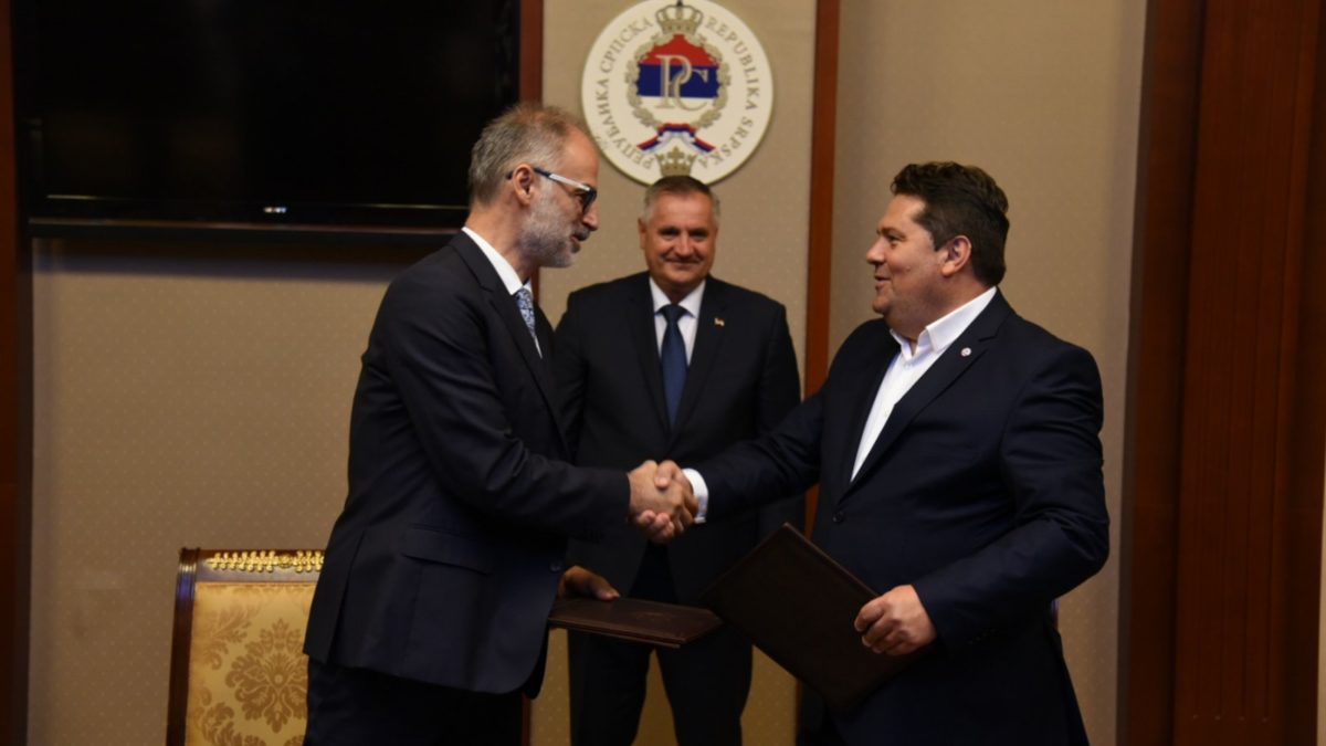 Ujedinjena Srpska potpisala protokol o saradnji sa Demokratskom partijom Srba u Makedoniji